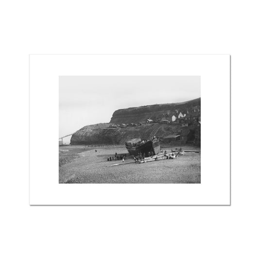 The Dmitry beached on Tate Hill sands C-Type Print