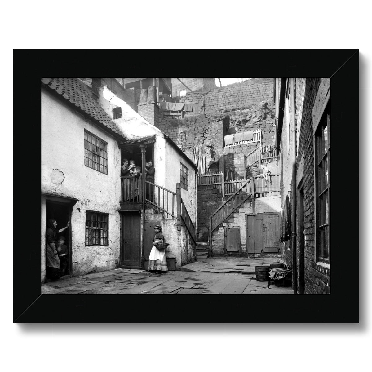The Cragg, Barry’s Square Framed Print