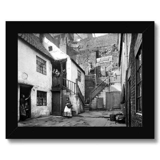 The Cragg, Barry’s Square Framed Print