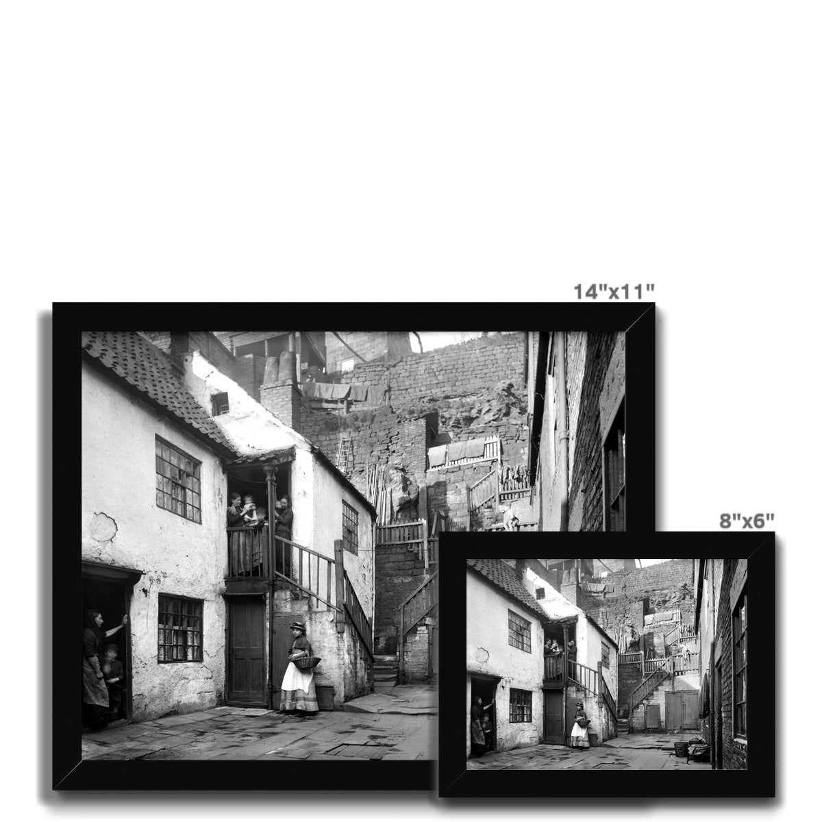 The Cragg, Barry’s Square Framed Print