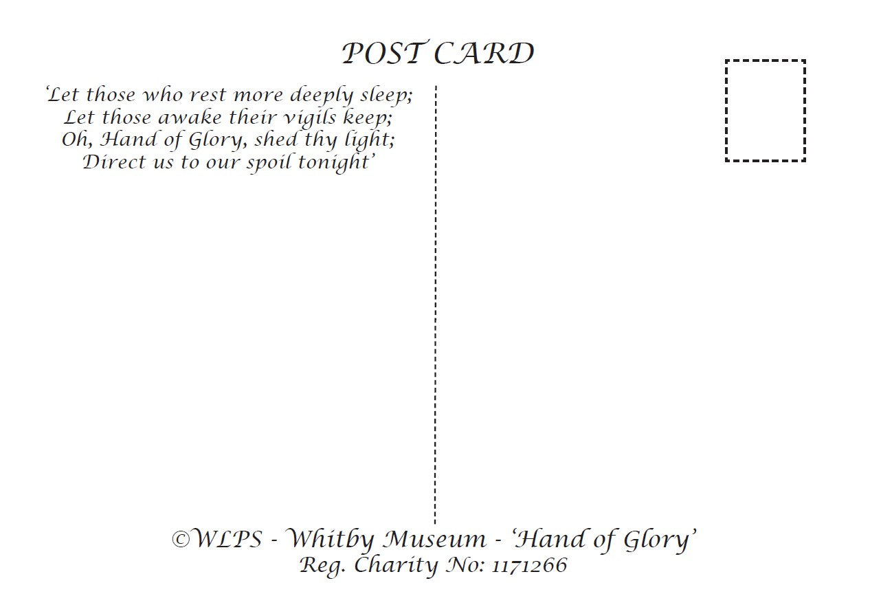 Hand of Glory Postcard