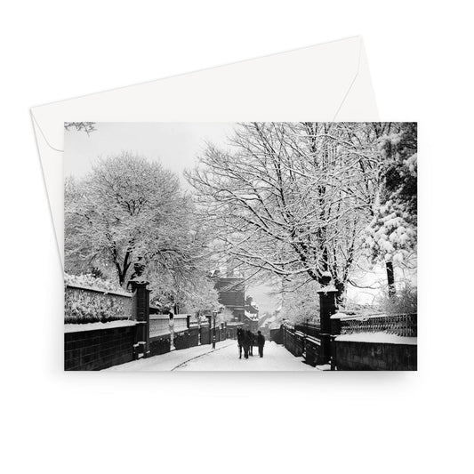 St Hilda's Terrace in the Snow F M Sutcliffe