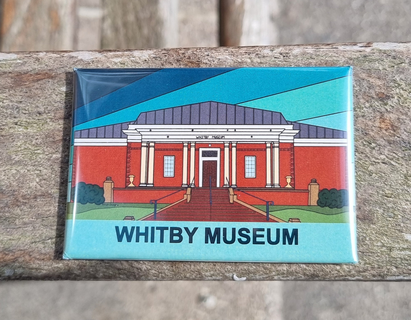 Whitby Museum Fridge Magnet