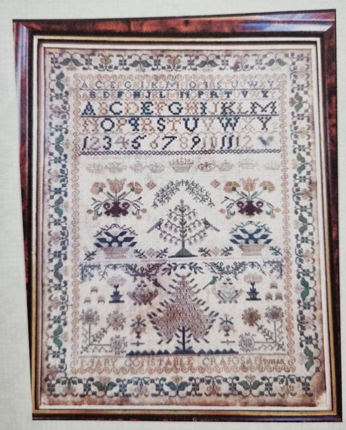 Mary Constable sampler -CBE-24
