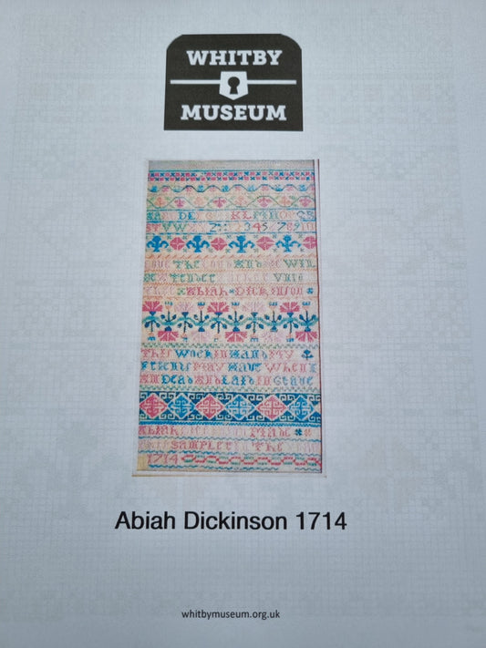 Abiah Dickinson 1714 Sampler - CBE 33