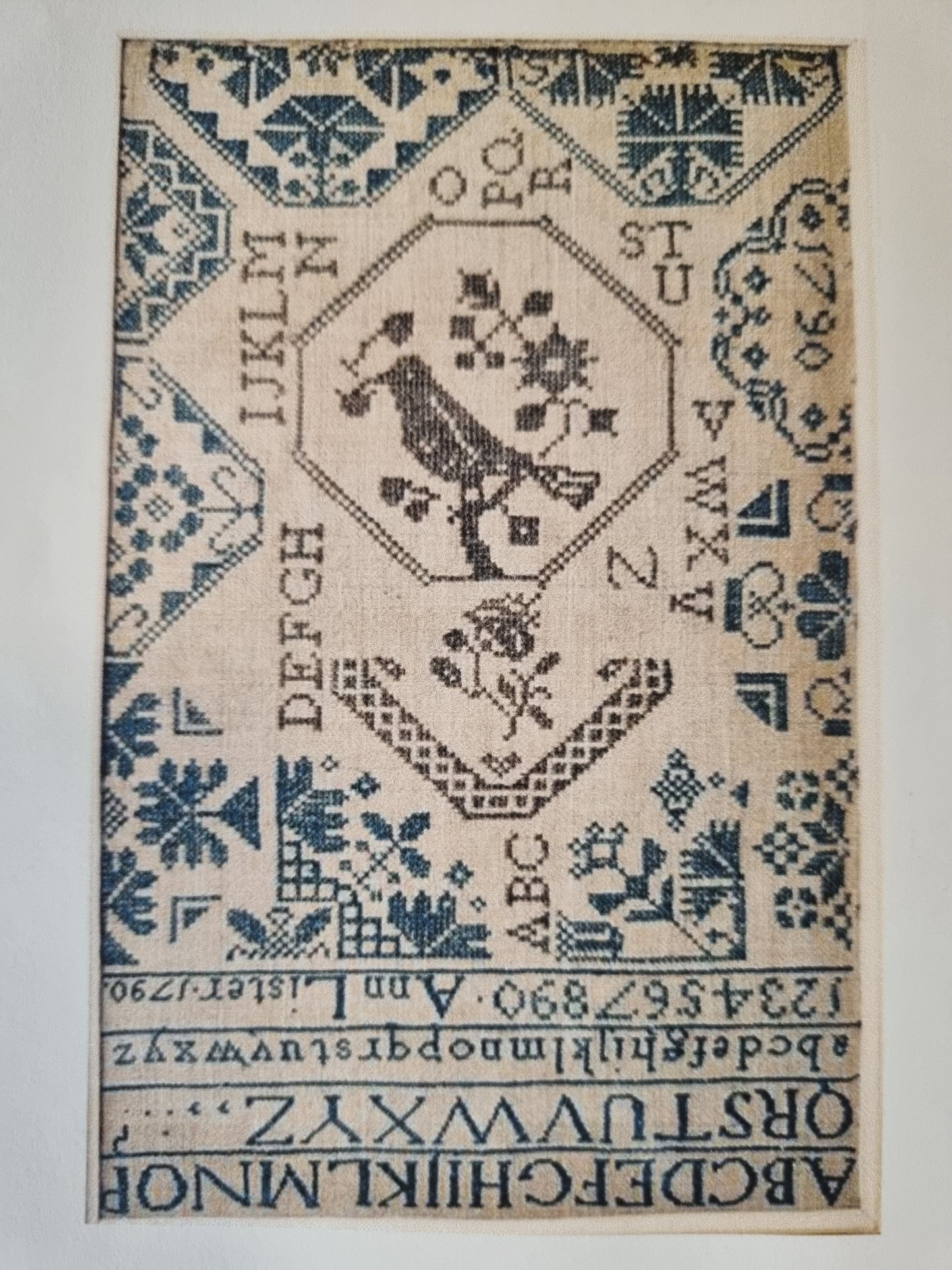 sampler - Ann Lister 1790.  CBE 5