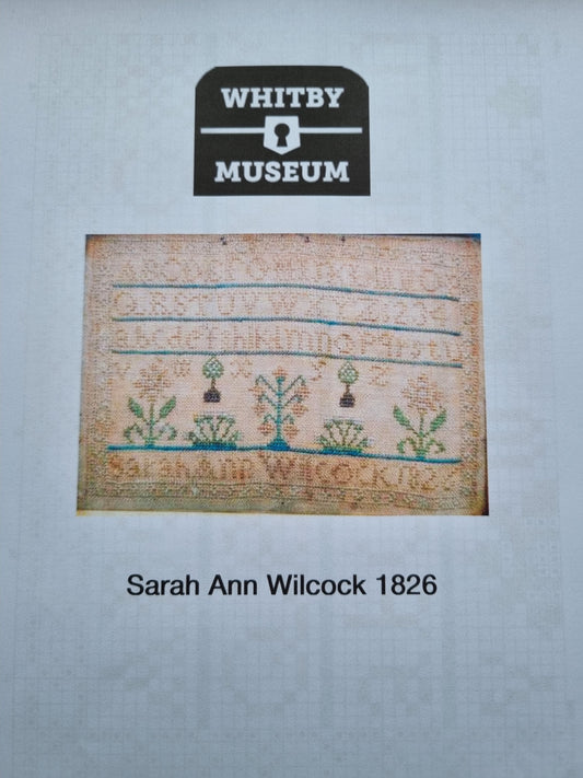 Sarah Ann Wilcock sampler -1826- CBE 13